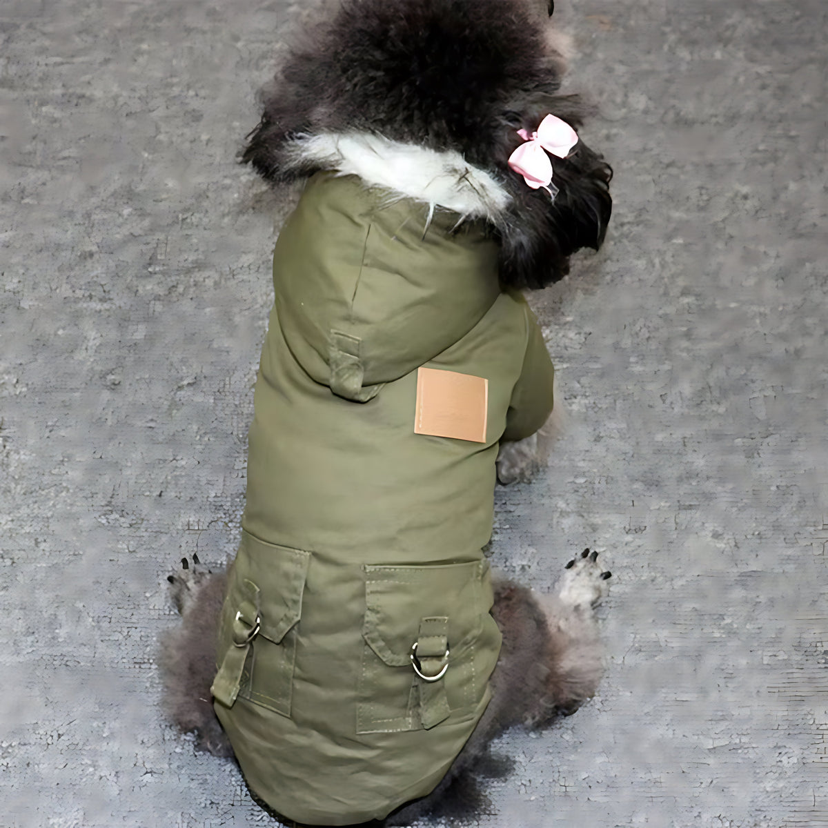Winter Puppy Dog Coat – Thick Warm Hoodie Jacket for Small & Medium Dogs