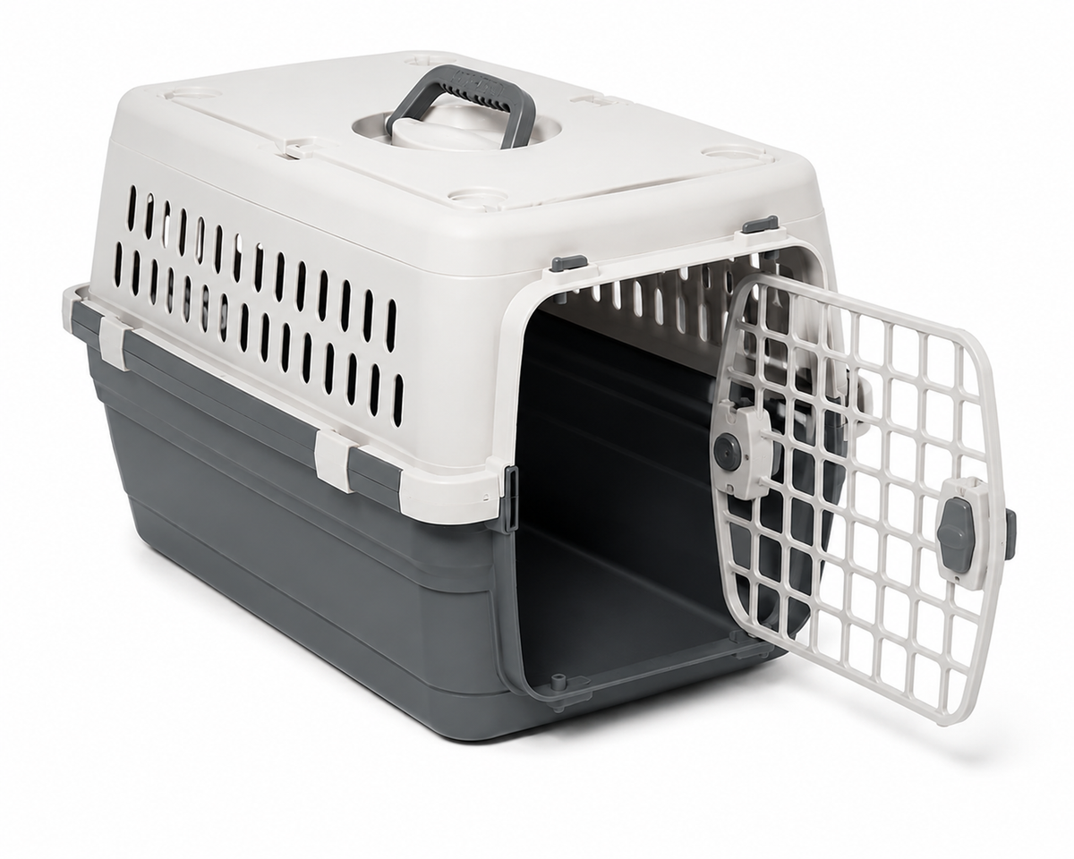 Hard-Sided Pet Carrier – 19 Inch Carrier for Cats & Small Pets