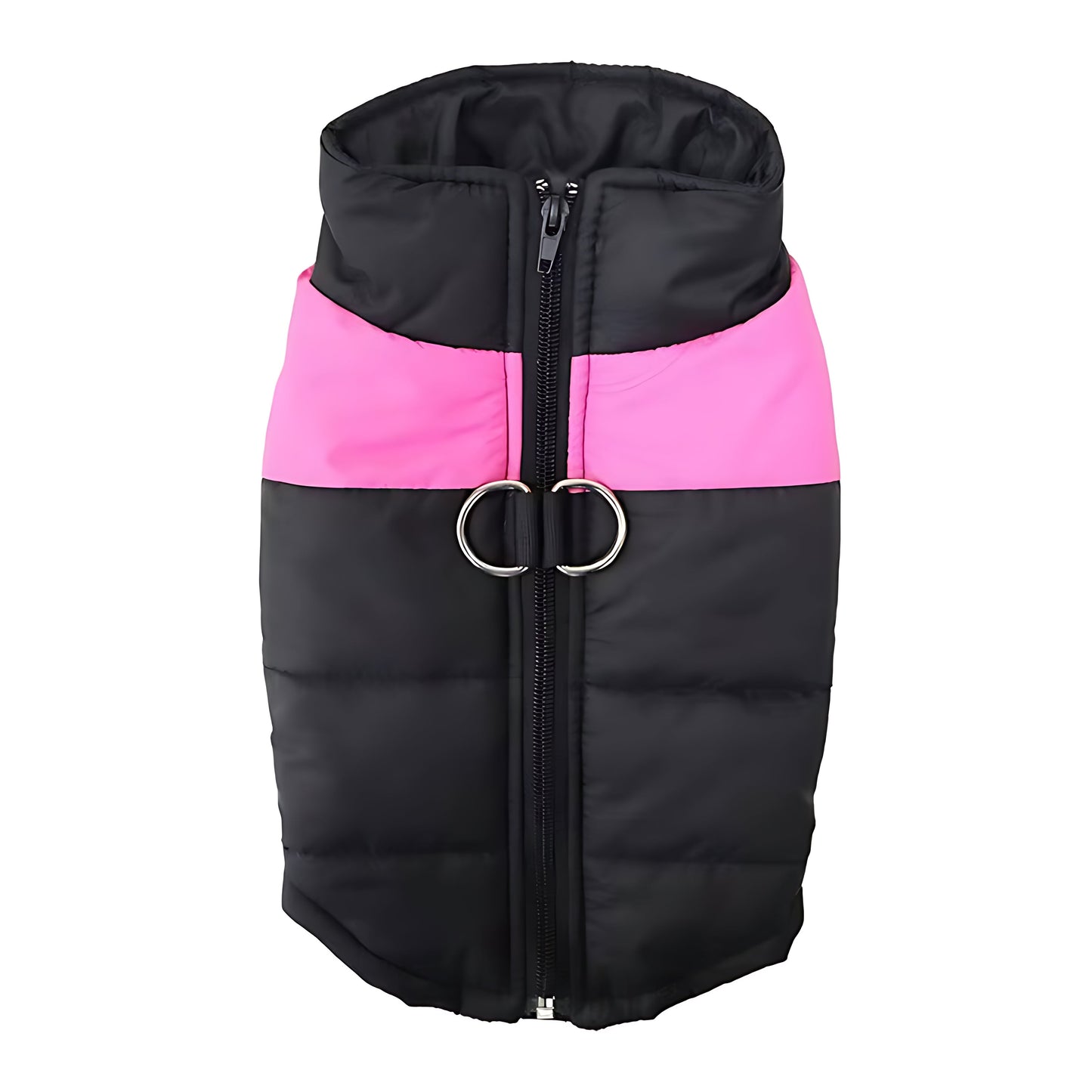 Waterproof Winter Dog Coat – Warm Padded Zipper Jacket for Small, Medium & Large Dogs