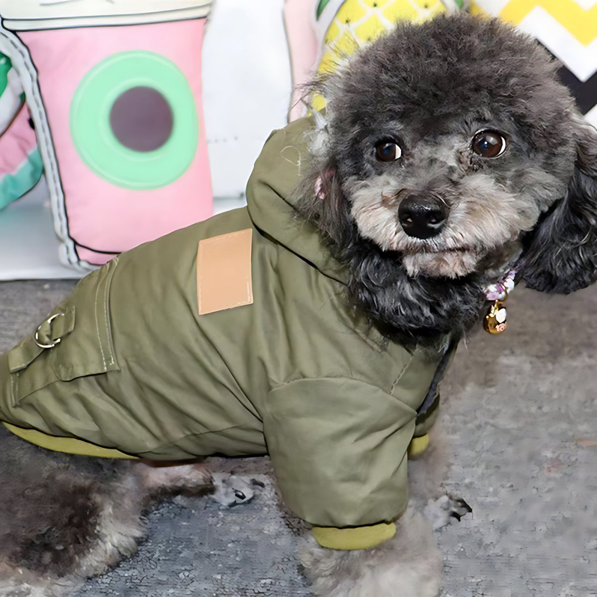 Winter Puppy Dog Coat – Thick Warm Hoodie Jacket for Small & Medium Dogs