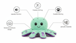 Premium Plush Octopus Dog Toy – Soft, Durable & Squeaky Interactive Toy - Image 4