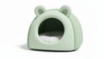 Premium Plush Cat Cave Bed – Soft Enclosed Pet House for Warm Comfort - Image 2