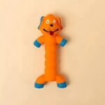 Durable Latex Squeaky Dog Toy – Interactive Chew Toy for Puppies & Small Dogs - Image 5