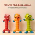 Durable Latex Squeaky Dog Toy – Interactive Chew Toy for Puppies & Small Dogs - Image 6