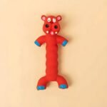 Durable Latex Squeaky Dog Toy – Interactive Chew Toy for Puppies & Small Dogs - Image 2