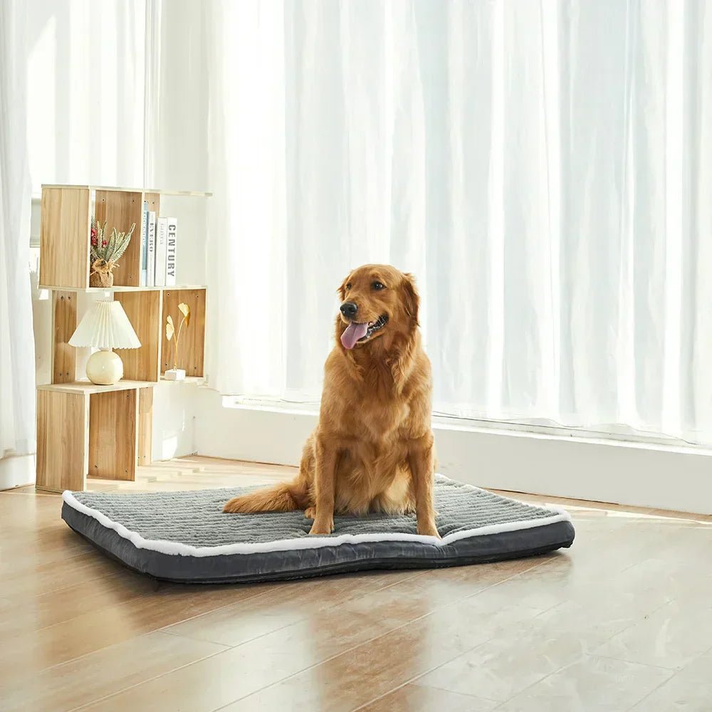 S92bb6fd263174e4983c34c3431e20e33R.jpg Removable Cover Dog Cushion – Stylish Comfort for Your Dog - Image 1