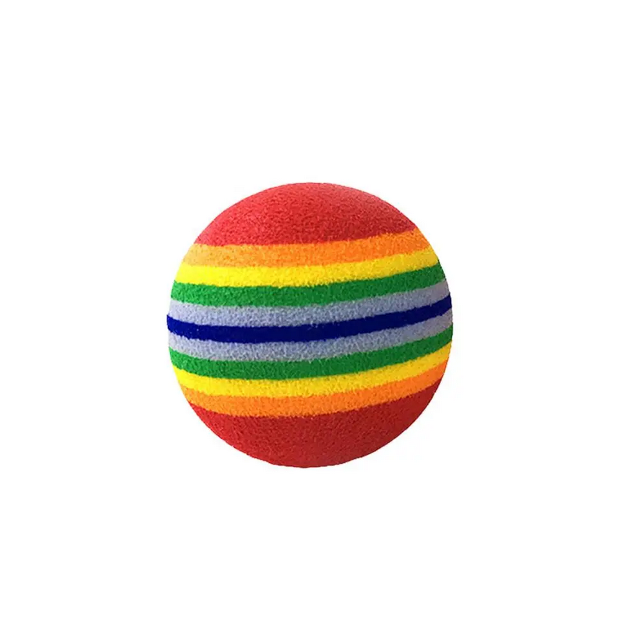 Screenshot_1.png 12 Pcs Colorful Rainbow Foam Balls for Dog Training and Fun - Image 1