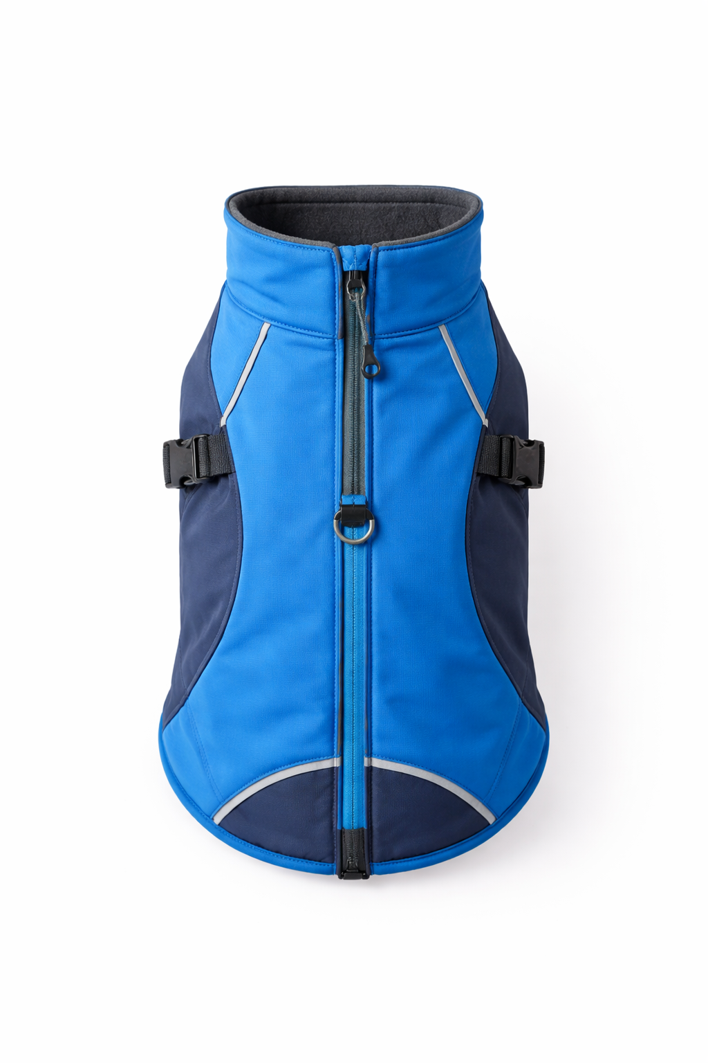 pro5.8343.png Waterproof Dog Jacket Reflective Lightweight Rain Coat Adjustable Medium Blue | Weehawken Pet Shop - Image 1