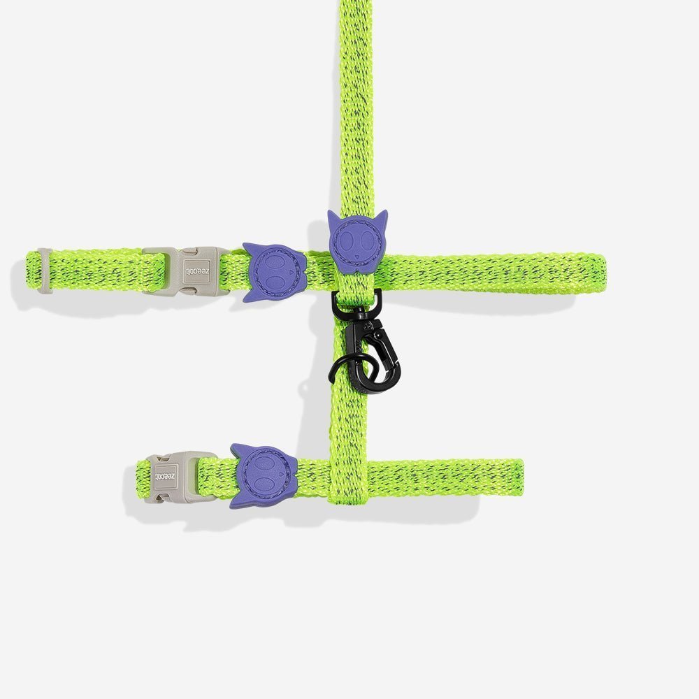 zeedog-cat-harness-nox-lumen_main-1.jpg NOX Lumen | Cat Harness with Leash - Image 1